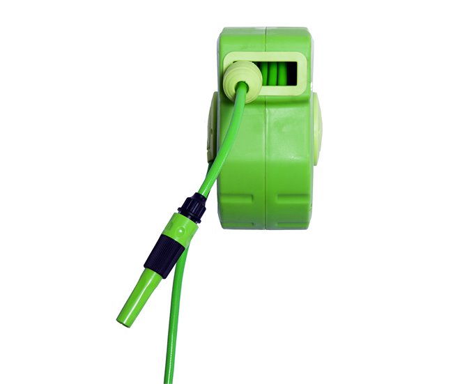Carrete PP, PVC Outsunny, ferretería - utensilios de trabajo Verde