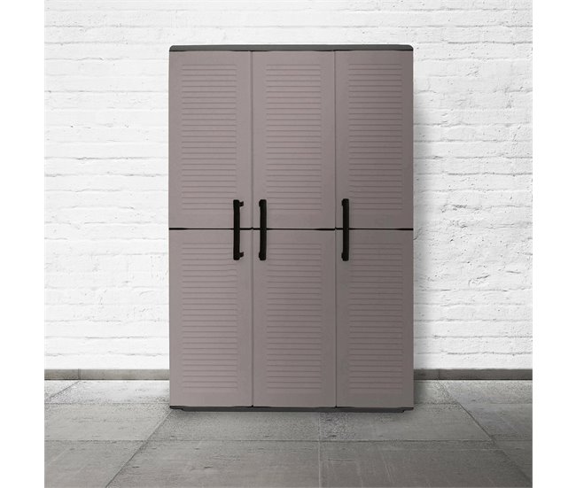 Armario exterior en PVC Gris