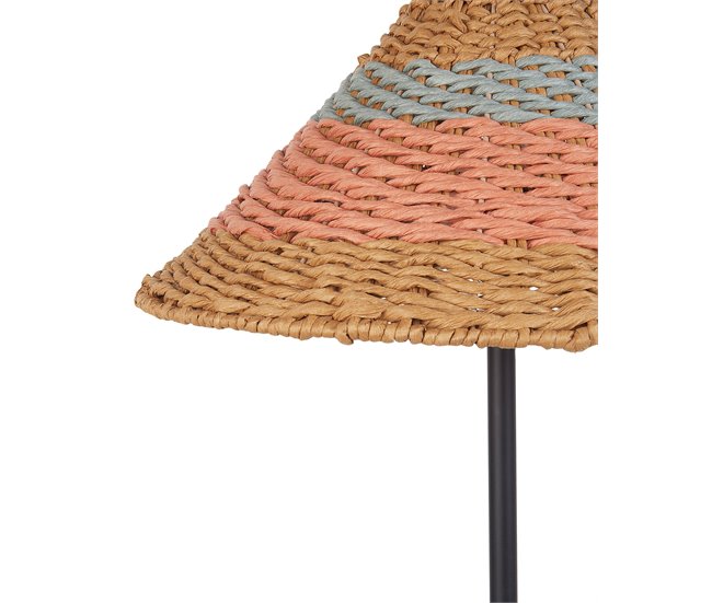 Beliani Lámpara de pie KYOGA Beige