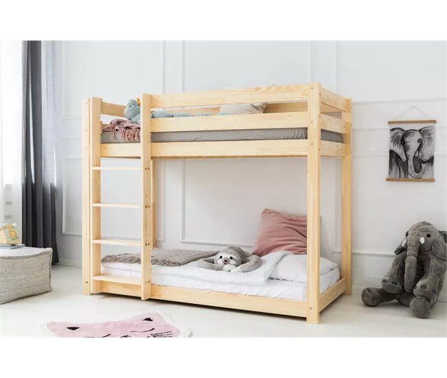 Cama superpuesta Litera infantil CLPBN Mila 70x160 Natural