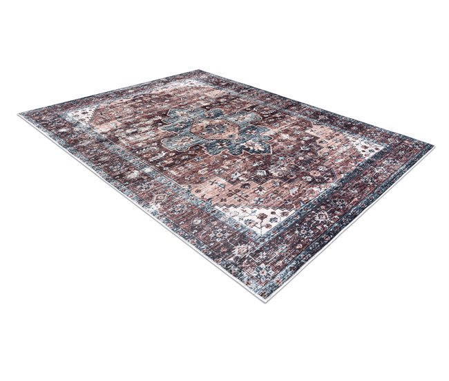 Alfombra lavable ANDRE 1826 Ornamento vintage 160x220 Multicolor