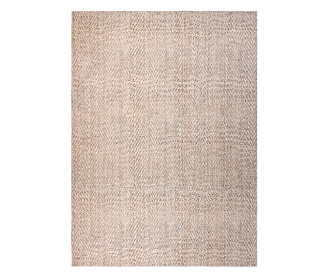 Alfombra lavable ANDRE 1577 Espina de pescado 120x170 Beige