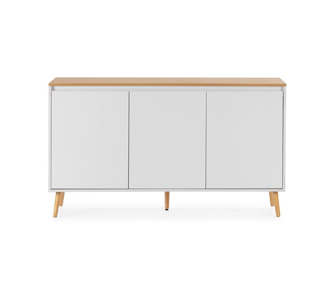 Aparador Desi 3 puertas Blanco