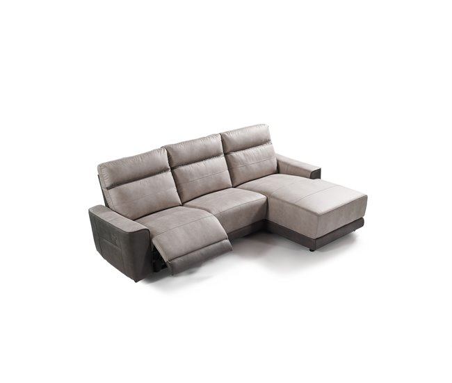 Chaise longue relax eléctrico MOON Gris