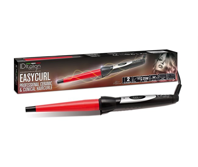 Rizador Cónico Easy Curl Negro