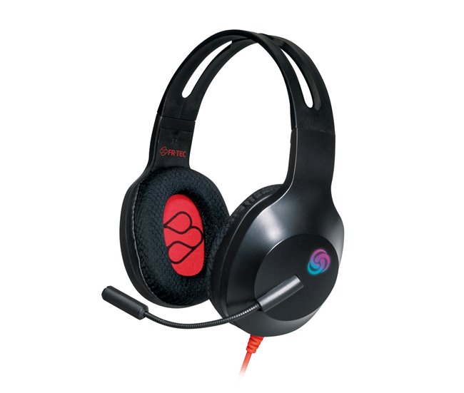 Auriculares con Micrófono Gaming FT2020 Negro