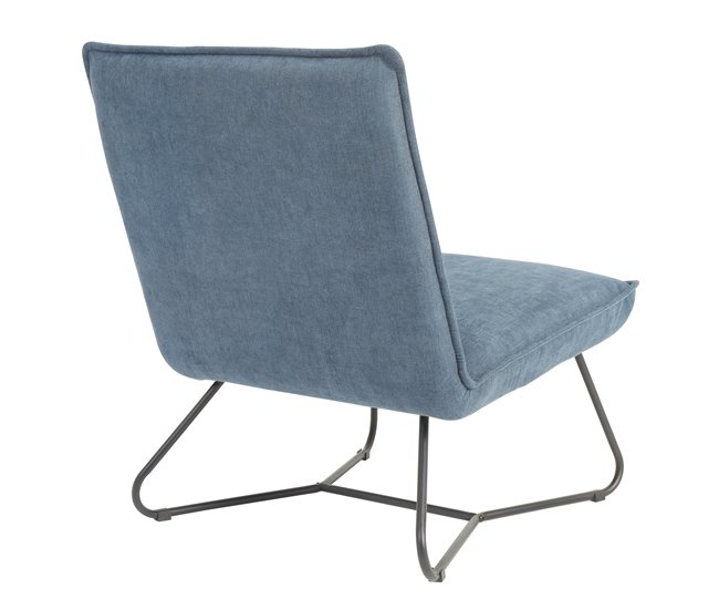 Sillón decorativo LEO Azul