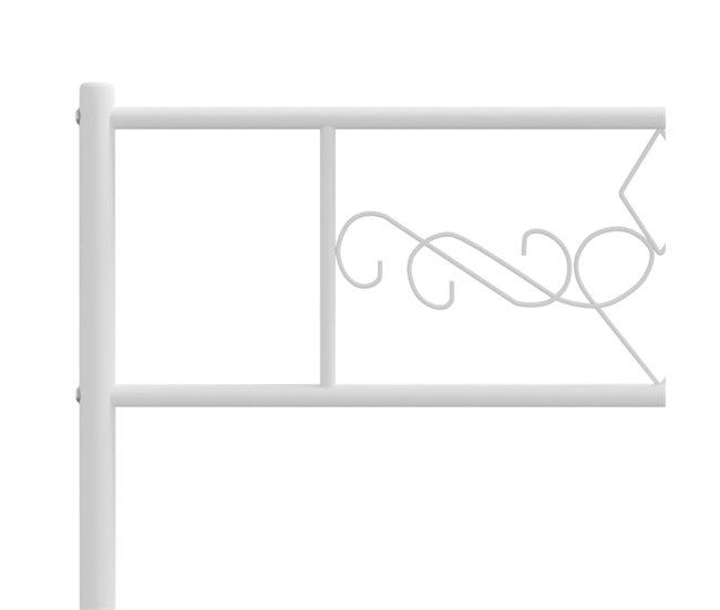 Estructura de cama 90x190 Blanco