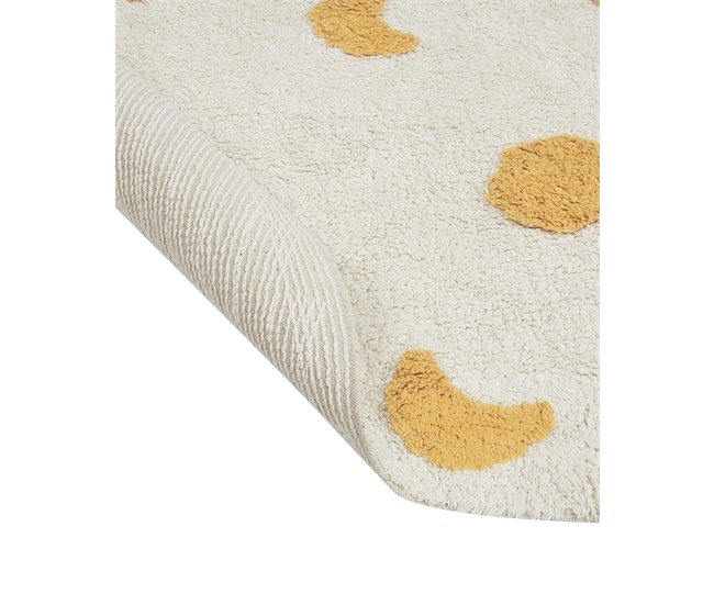 Beliani Alfombra de pelo corto LOTI Beige