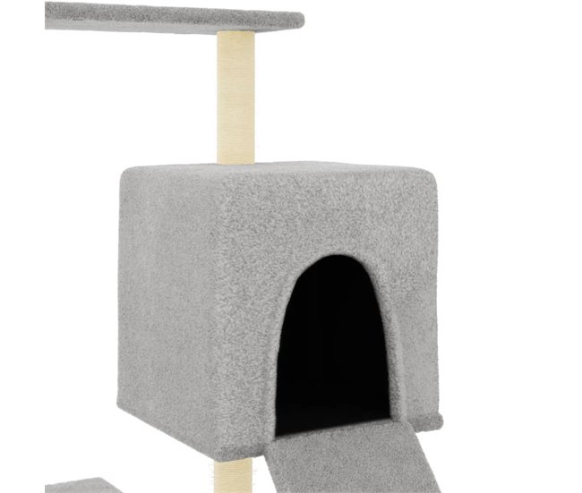 Árbol Para Gatos Gris