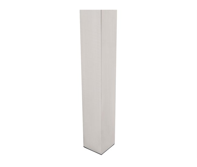 Beliani Mesa de jardín GROSSETO 90x180 Negro/ Gris