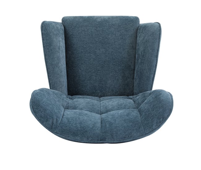 Sillón decorativo TYRA Azul