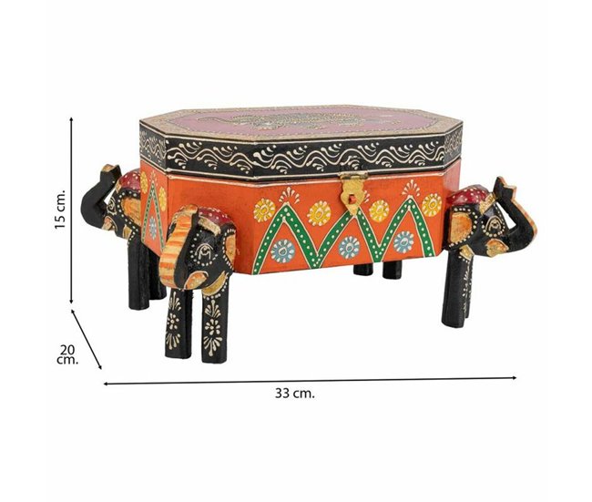 Caja-Joyero Multicolor