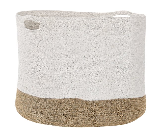 Beliani Estante de baño pequeño KAHAN Beige