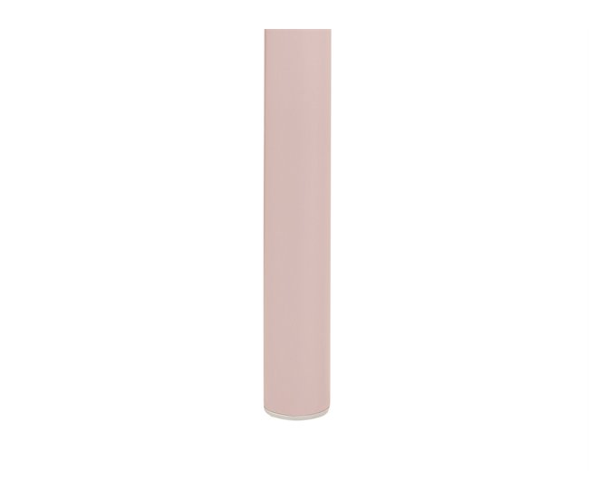 Beliani Cama nido Acero TULLE Rosa Talco