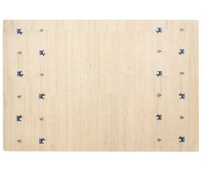 Beliani Alfombra de pelo corto YALI 200x300 Beige