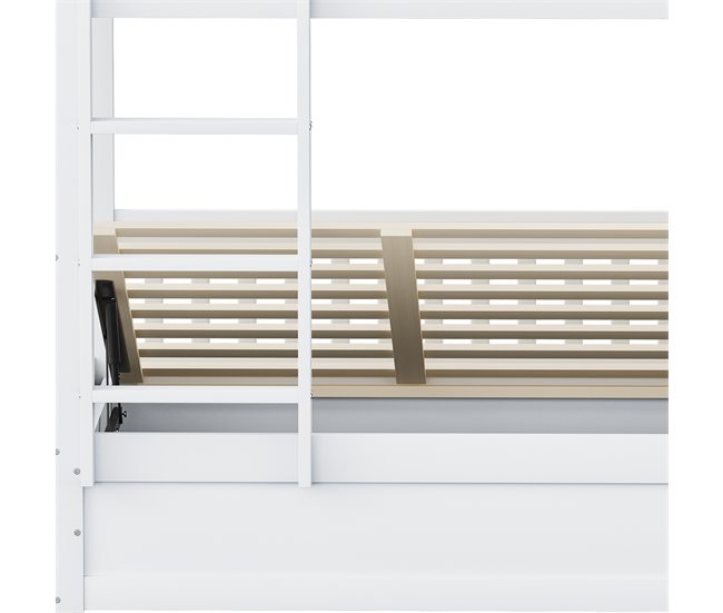 Cama litera 95x205 Blanco
