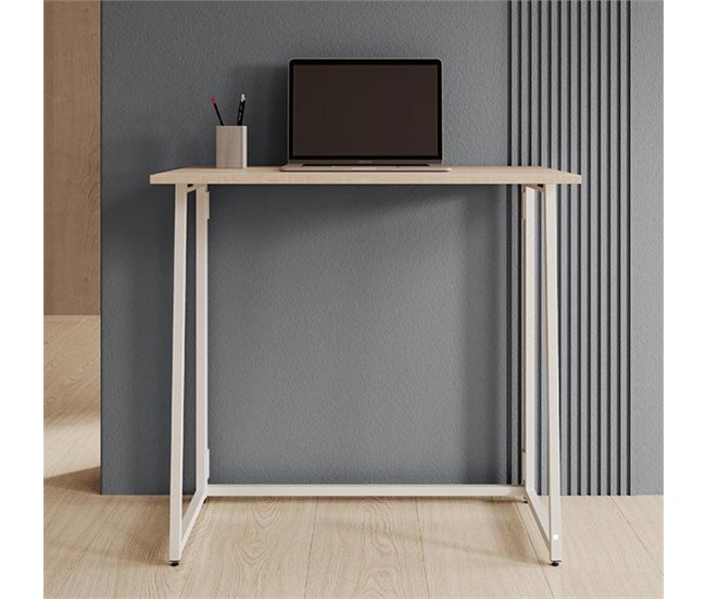 Escritorio Dormitorio Oficina Gala Muebles Bonitos Blanco/ Madera