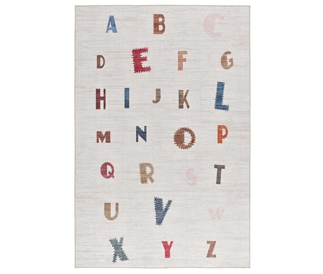Alfombra infantil forma nube CANDY - ATTICGO 120x170 Multicolor