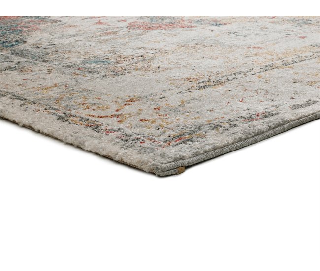 Alfombra de estilo étnico vintage BALAKI - ATTICGO 160x230 Multicolor