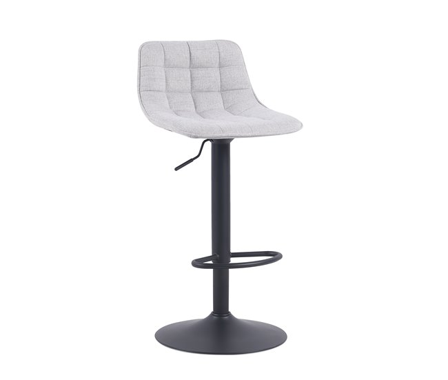 Pack de 2 taburetes ajustables ADAM  Gris Claro