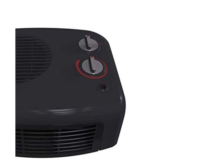 Calefactor SP TL39H 2000W 2 potencias termostato regulable Negro
