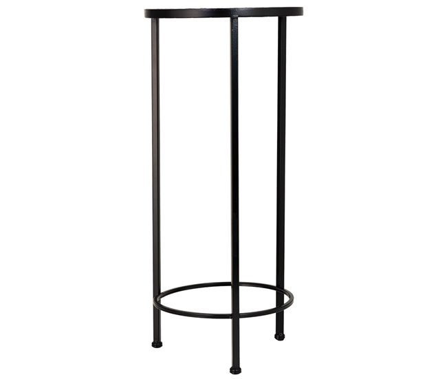 3 Soportes de mosaico y forja Negro