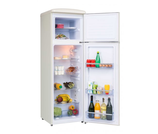 Frigorífico 2 puertas - Frigelux RFDP246RCA++ Crema