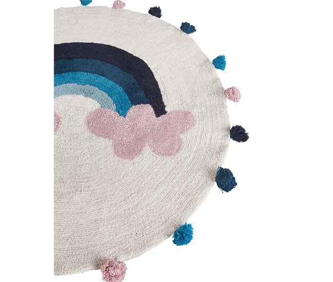 Beliani Alfombra para niños GORISA Beige