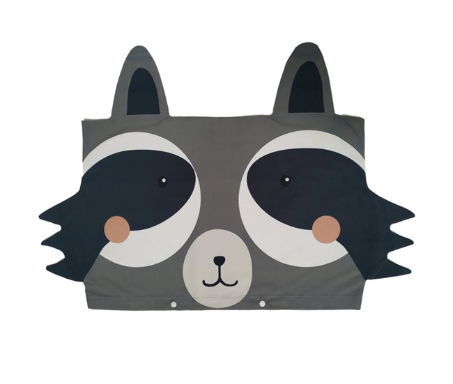 Juego de funda nórdica Infantil Blanco/ Gris
