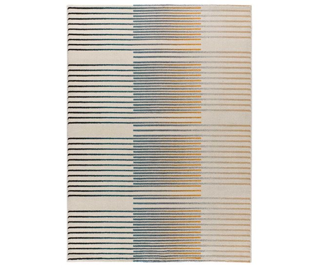 Alfombra geométrica DEBBI - ATTICGO 160x230 Multicolor