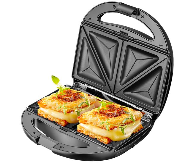 Sandwichera Camry CR3057 Plateado