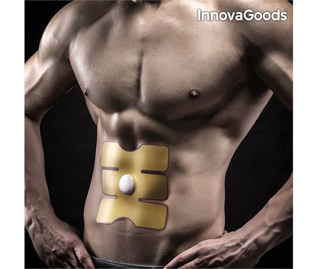 Parche Electroestimulador Abdominal IG117407 Amarillo