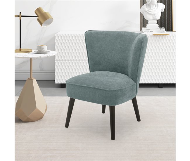 Sillón decorativo NINA Azul