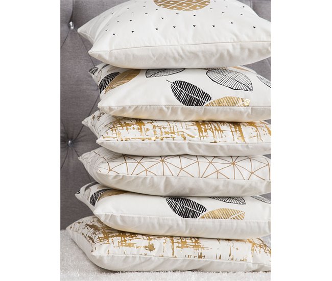 Beliani Cojín decorativo YASMIN Blanco