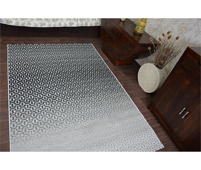 Alfombra LISBOA 27208/356 Estructural 120x170 Gris