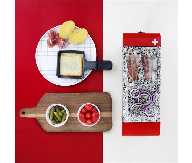 Raclette 2 Personas Rp2 H.Koenig Rojo