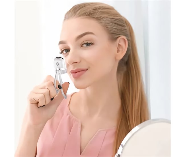 Rizador de pestañas eléctrico Blanco