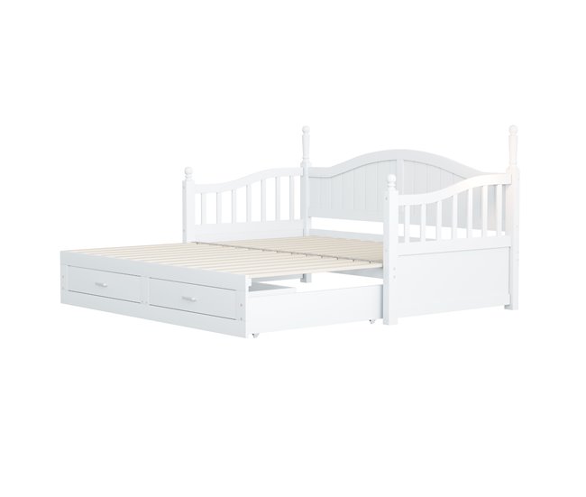 Camas nido 97x197 Blanco