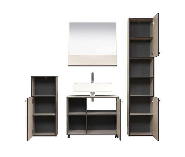Mueble PureBlissBD 80 Gris