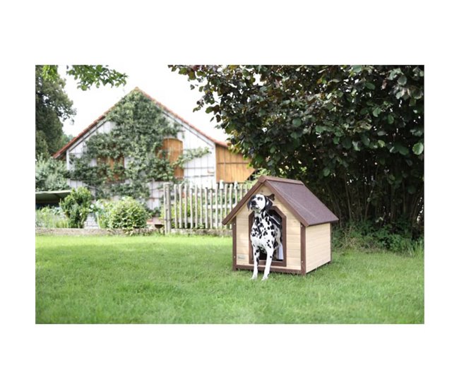Caseta Para Perros Beige