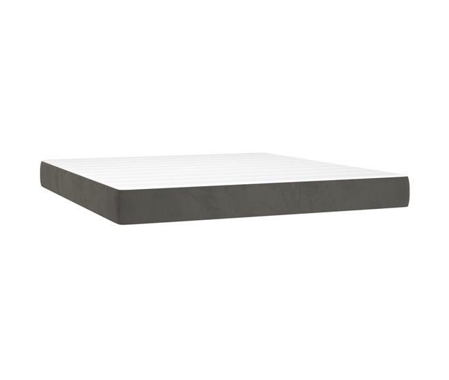 Cama box spring 180x200 Gris