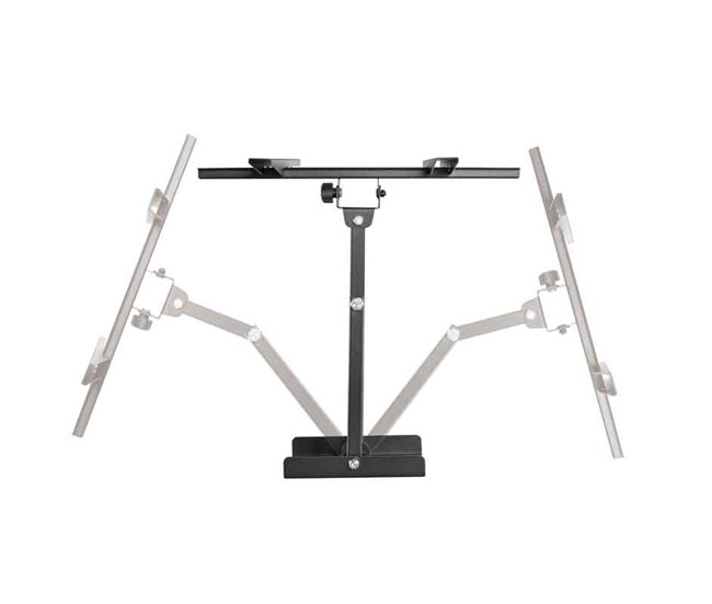Soporte TV pared inclinable/orientable/desplegable Kaorka Negro