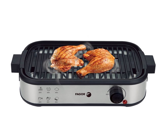 Plancha de asar FAGOR FGE1560 1800W Negro