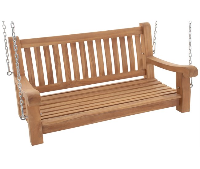 Banco de jardín - Joyce - Madera 120x70 Marron