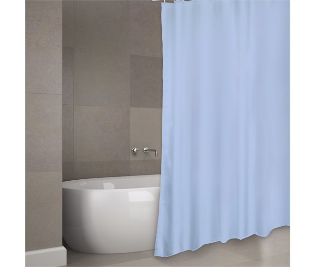 Cortina De Baño Premium Sky Blanco