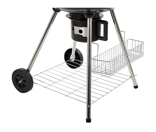 Beliani Barbacoa de carbón MARAPI Negro