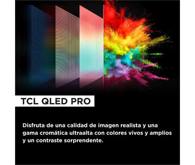 TV TCL C655 QLED Smart TV 4K Negro