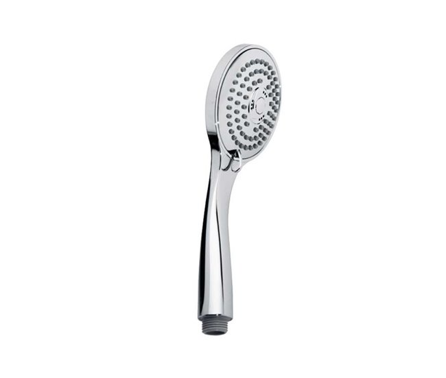 Ducha de Mano con 3 Funciones Cromo
