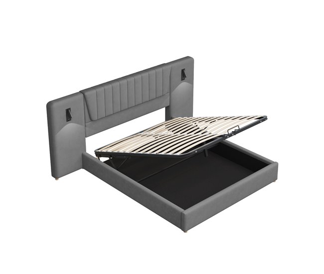 Canapés abatibles Gris